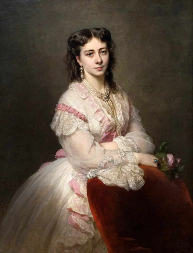 Portret van gravin Marie Branicka de Bialacerkiew [geboren prinses Sapieha] - Franz Xaver Winterhalter

Source:
Portrait de la comtesse Marie Branicka de Bialacerkiew [née princesse Sapieha] - Franz Xaver Winterhalter