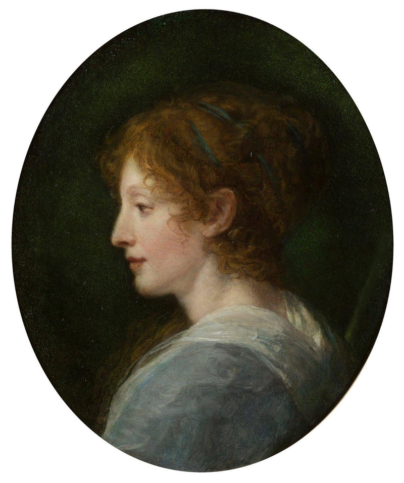 Portret van de gravin Mollien - Jean-Baptiste Greuze