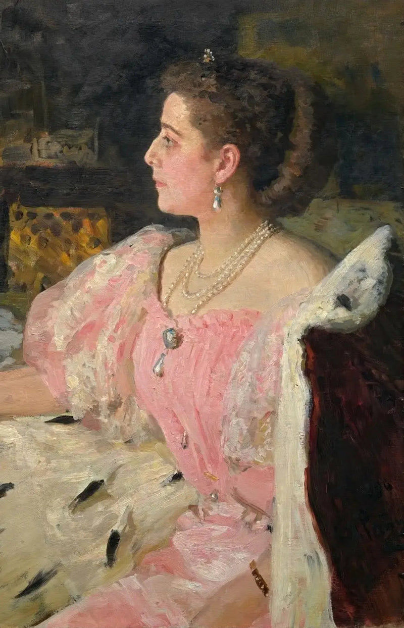 Portret van de gravin Natalia Petrowna Golovina - Ilya Repin