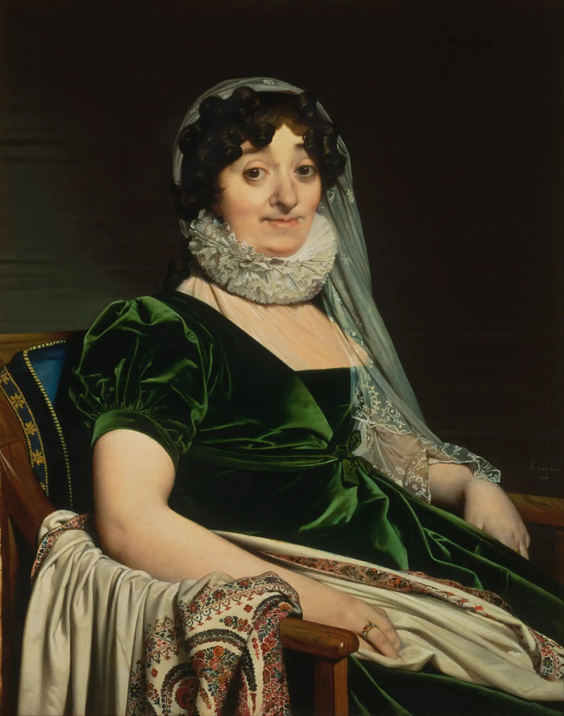 Portret van de Graafin van Tournon - Jean-Auguste-Dominique Ingres