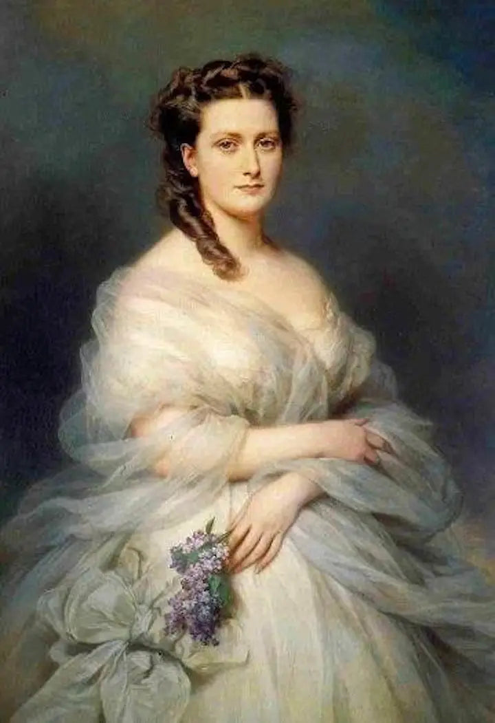 Portret van hertogin Anne Murat de Mouchy - Franz Xaver Winterhalter

Source:
Portrait de la duchesse Anne Murat de Mouchy - Franz Xaver Winterhalter