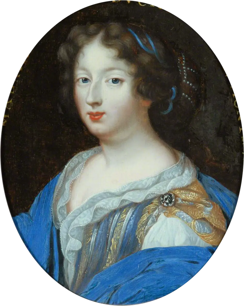 Portret van de hertogin van Aumont - Juste d'Egmont