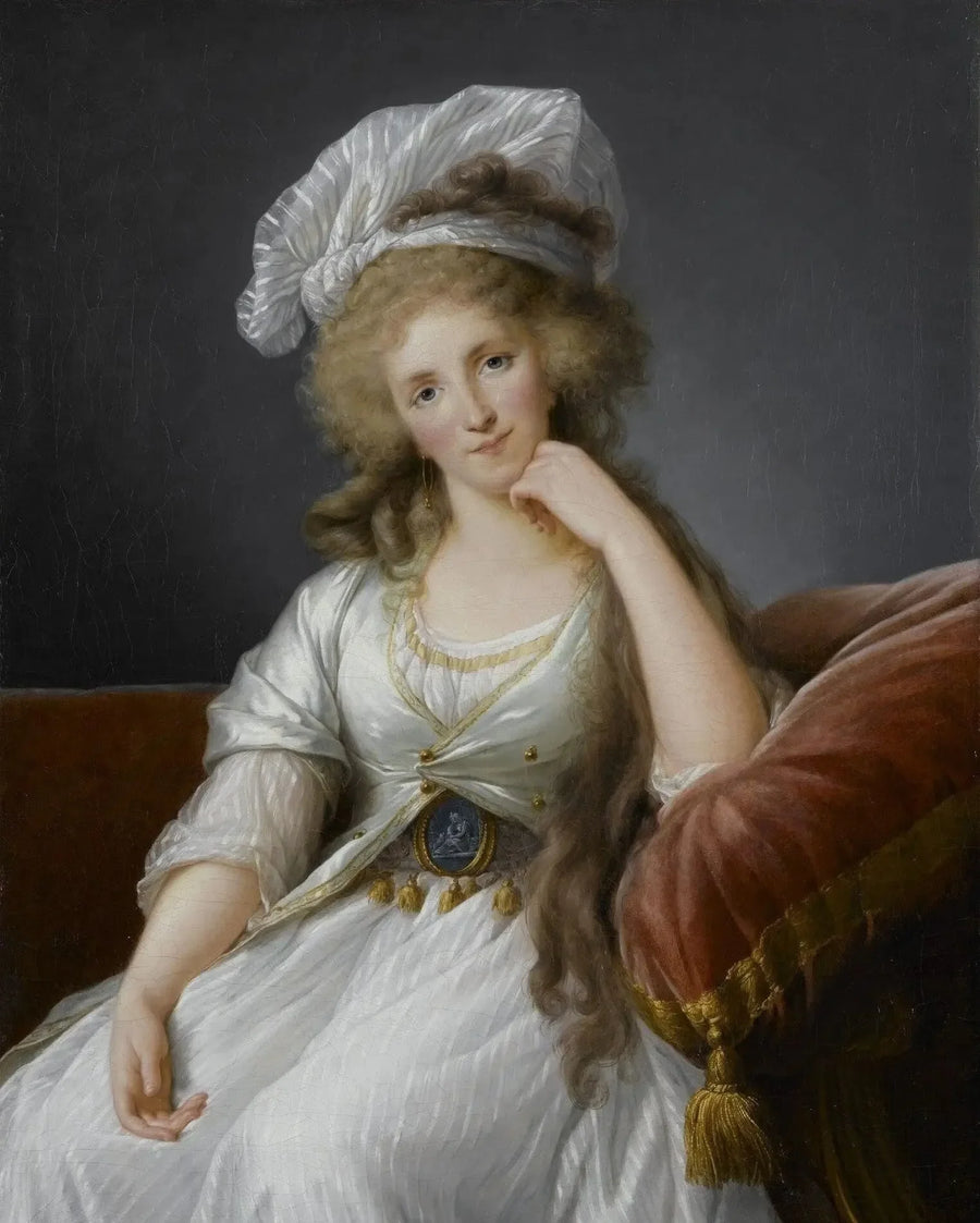 Portret van de hertogin van Orléans - Élisabeth Vigée Le Brun

Source:
Portrait de la duchesse d'Orléans - Élisabeth Vigée Le Brun