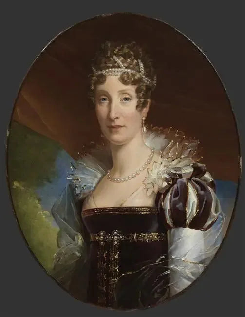 Portrait de la duchesse d'Orléans - François Gérard image 1 reproduction de peinture à l’huile