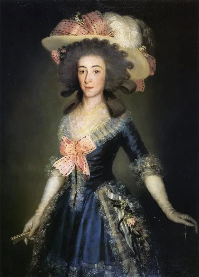Portret van de hertogin van Osuna - Francisco de Goya