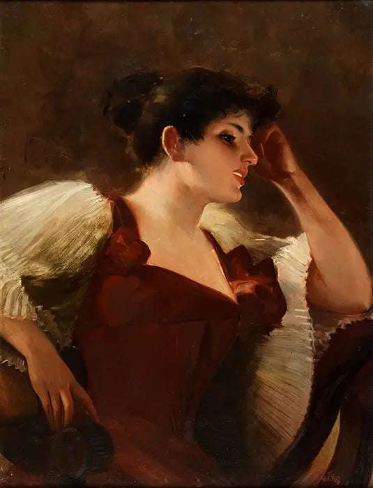 Portret van de dochter van de kunstenaar - Luis Ricardo Falero

Source:
Portrait de la fille de l'artiste - Luis Ricardo Falero
