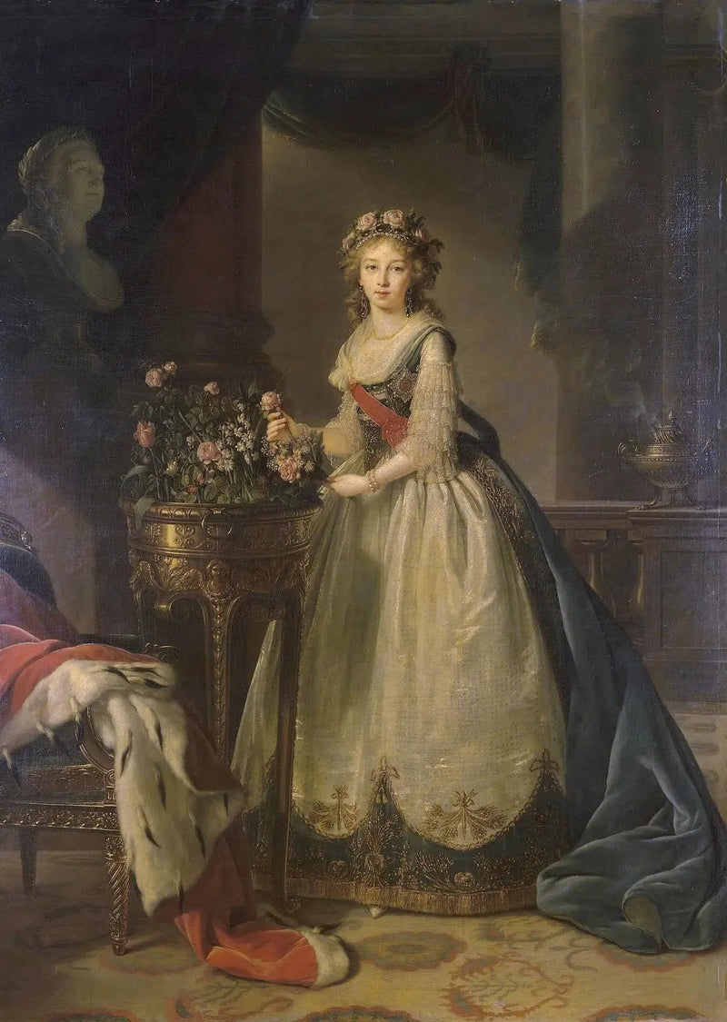 Portret van grootvorstin Elizaveta Alexeyevna - Élisabeth Vigée Le Brun

Source:
Portrait de la grande-duchesse Elizaveta Alexeyevna - Élisabeth Vigée Le Brun