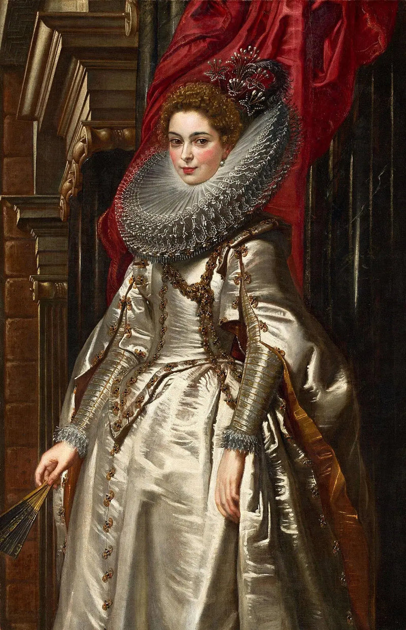Portret van de marchesa Brigida Spinola Doria - Peter Paul Rubens