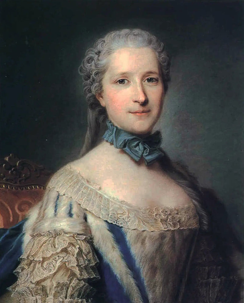 Portret van de Mareschal de Belle-Isle - Maurice-Quentin de La Tour
