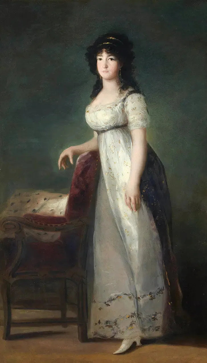 Portret van de Markiezin van Lazán - Francisco de Goya