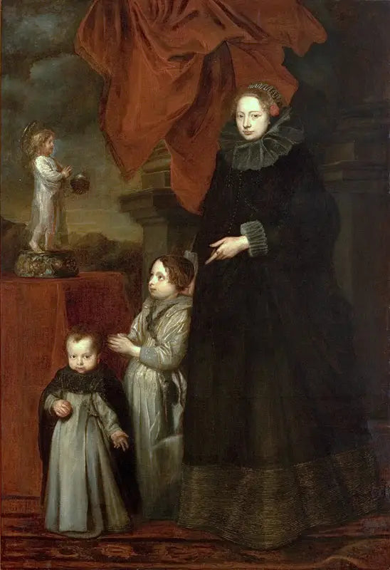 Portret van de markiezin Lomellini, met haar kinderen in gebed - Antoine van Dyck

Source:
Portrait de la marquise Lomellini, avec ses enfants en prière - Antoine van Dyck