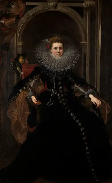 Portret van de markiezin Veronica Spinola Doria - Peter Paul Rubens