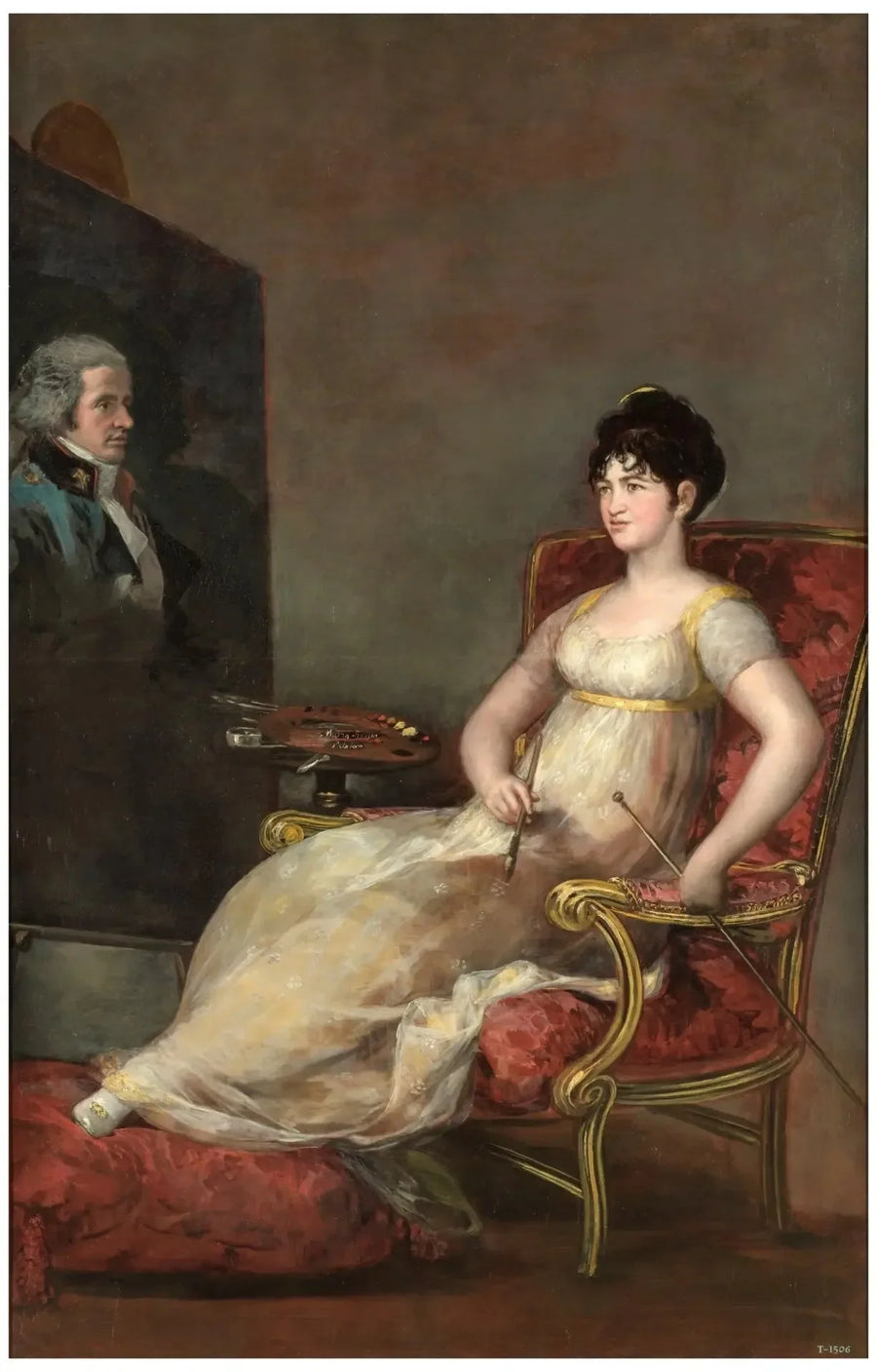 Portret van de Markiezin van Villafranca - Francisco de Goya