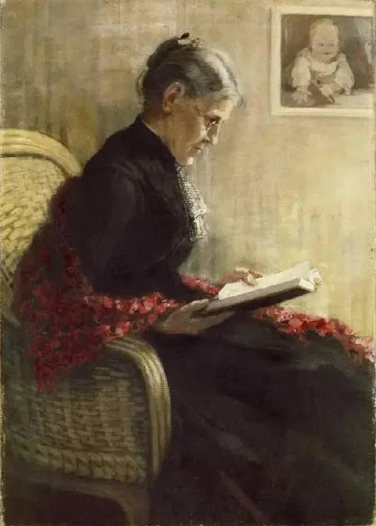 Portret van de moeder - Franz Marc