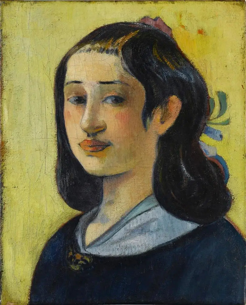 Portret van de moeder van de kunstenaar - Paul Gauguin