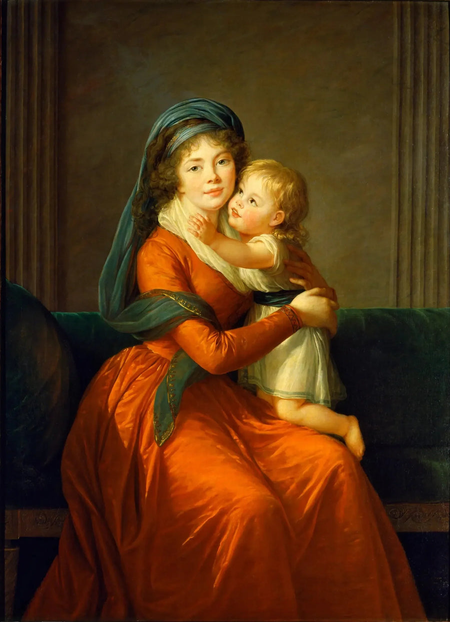 Portret van prinses Alexandra Golitsyna en haar zoon Piotr - Élisabeth Vigée Le Brun

Source:
Portrait de la princesse Alexandra Golitsyna et de son fils Piotr - Élisabeth Vigée Le Brun