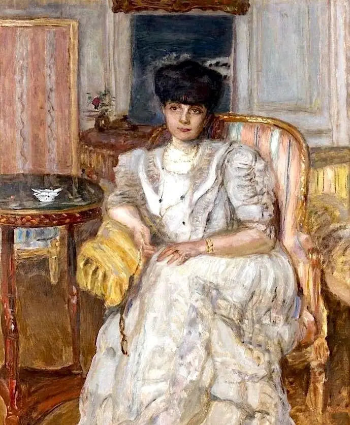 Portret van Prinses Hélène de Caraman-Chimay - Pierre Bonnard