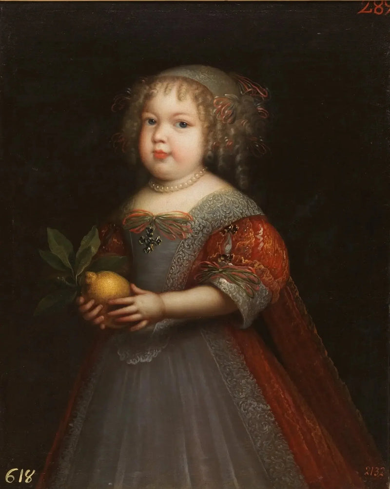 Portret van prinses Marie-Thérèse van Frankrijk (1667-1672) - Jean Nocret