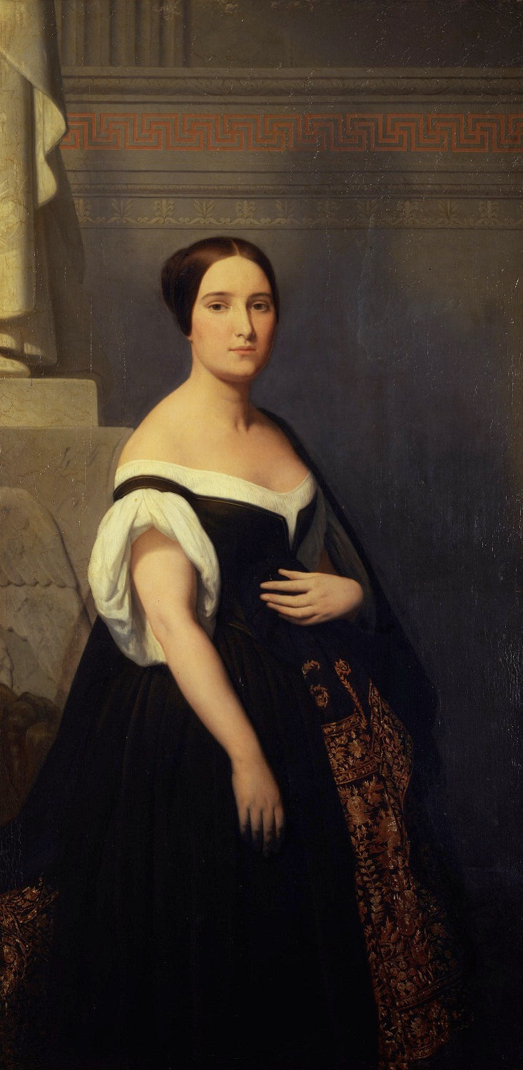Portret van prinses Mathilde Bonaparte - Ary Scheffer