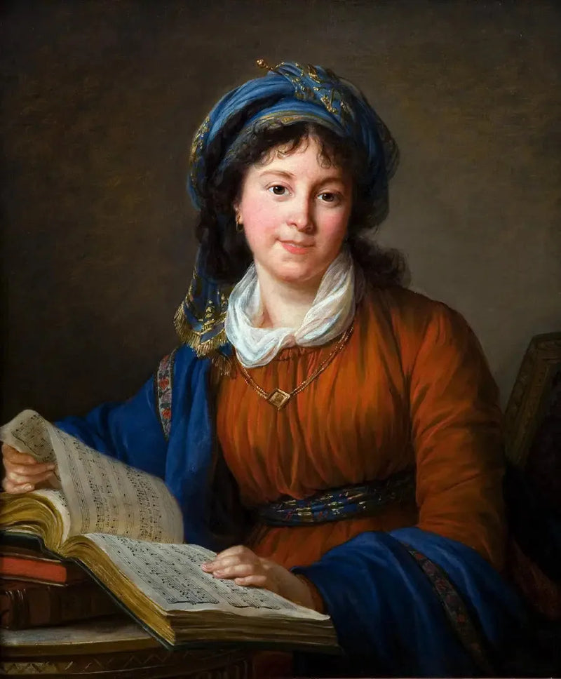 Portret van prinses Natalia Ivanovna Kourakina, geboren Golovina - Élisabeth Vigée Le Brun

Source:
Portrait de la princesse Natalia Ivanovna Kourakina, née Golovina - Élisabeth Vigée Le Brun