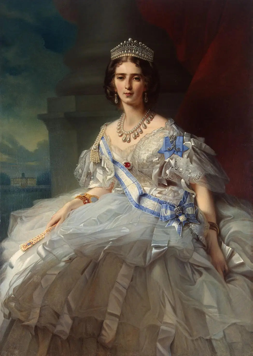 Portrait de la princesse Tatiana Yusupova - Franz Xaver Winterhalter - Alpha Reproduction