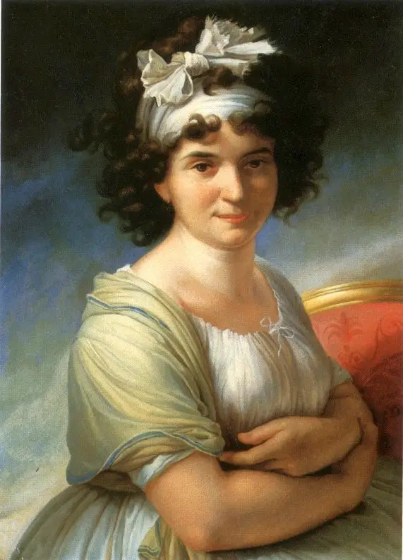 Portret van prinses Vlaminska (zangeres Cotelini ?). - Élisabeth Vigeé Le Brun

Source:
Portrait de la princesse Vlaminska (chanteuse Cotelini ?). - Élisabeth Vigée Le Brun