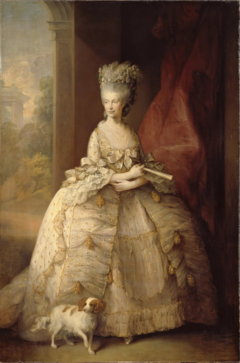 Portret van koningin Charlotte van Engeland - Thomas Gainsborough

Source:
Portrait de la reine Charlotte d'Angleterre - Thomas Gainsborough