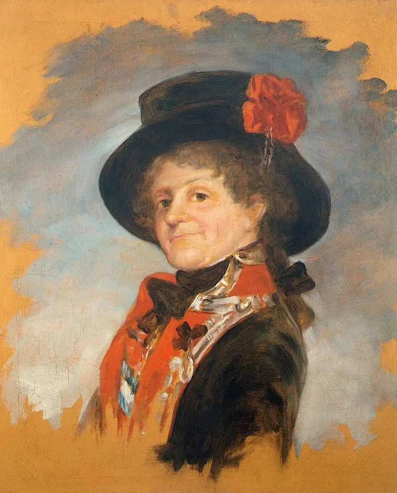 Portret van koningin Maria-Louise van Spanje - Francisco de Goya