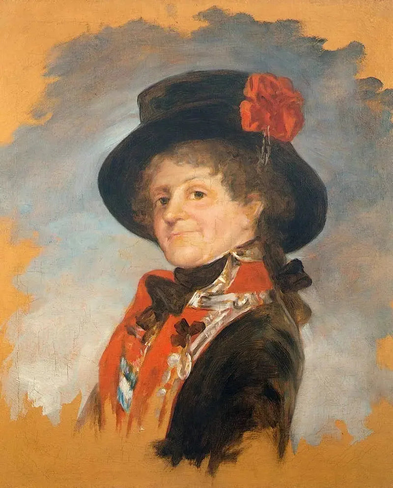 Portret van koningin Maria-Louise van Spanje - Francisco de Goya
