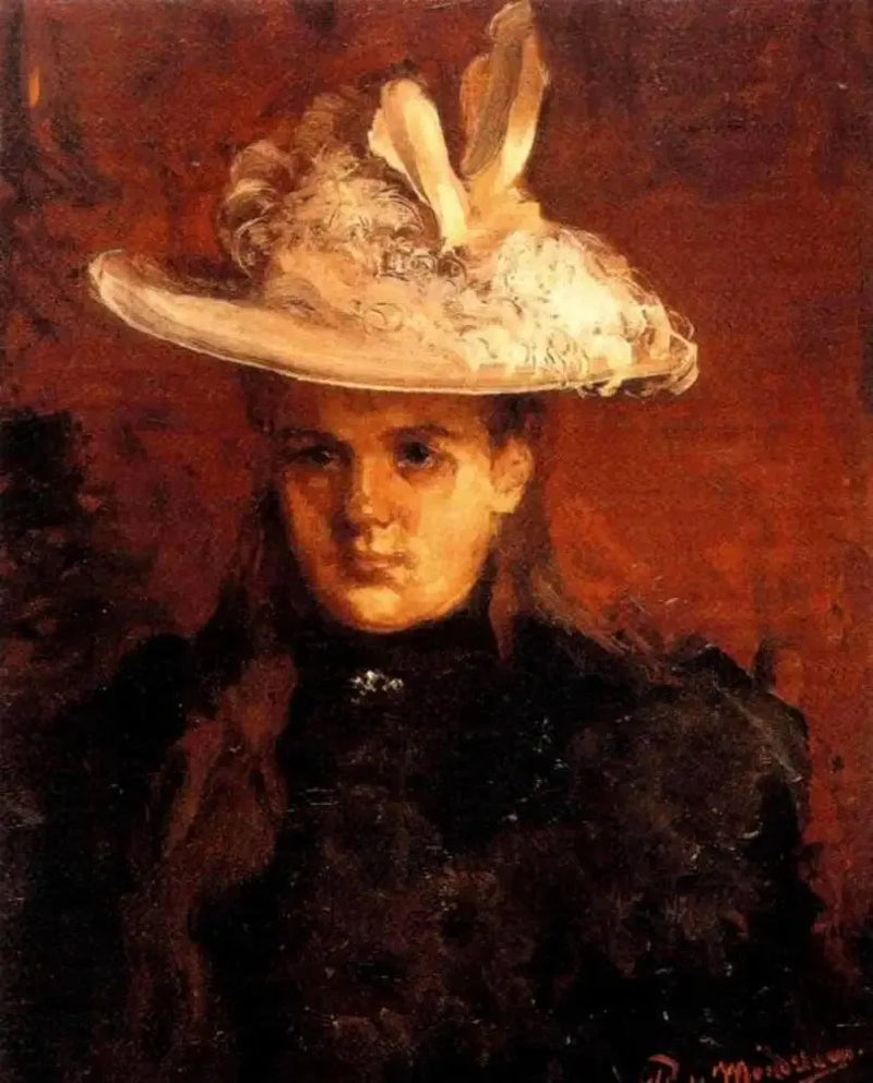 Portret van koningin Wilhelmina (1880-1962) als prins - Piet Mondrian