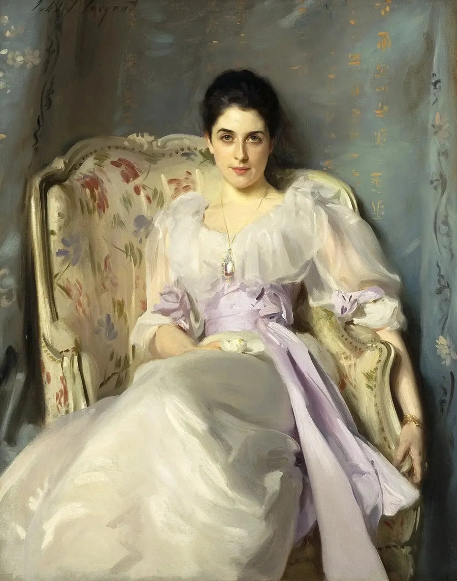 Portret van Lady Agnew van Lochnaw - John Singer Sargent
