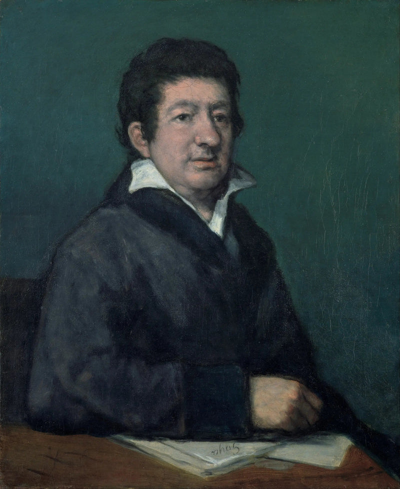 Portret van Leandro Fernández de Moratín (1824) - Francisco de Goya