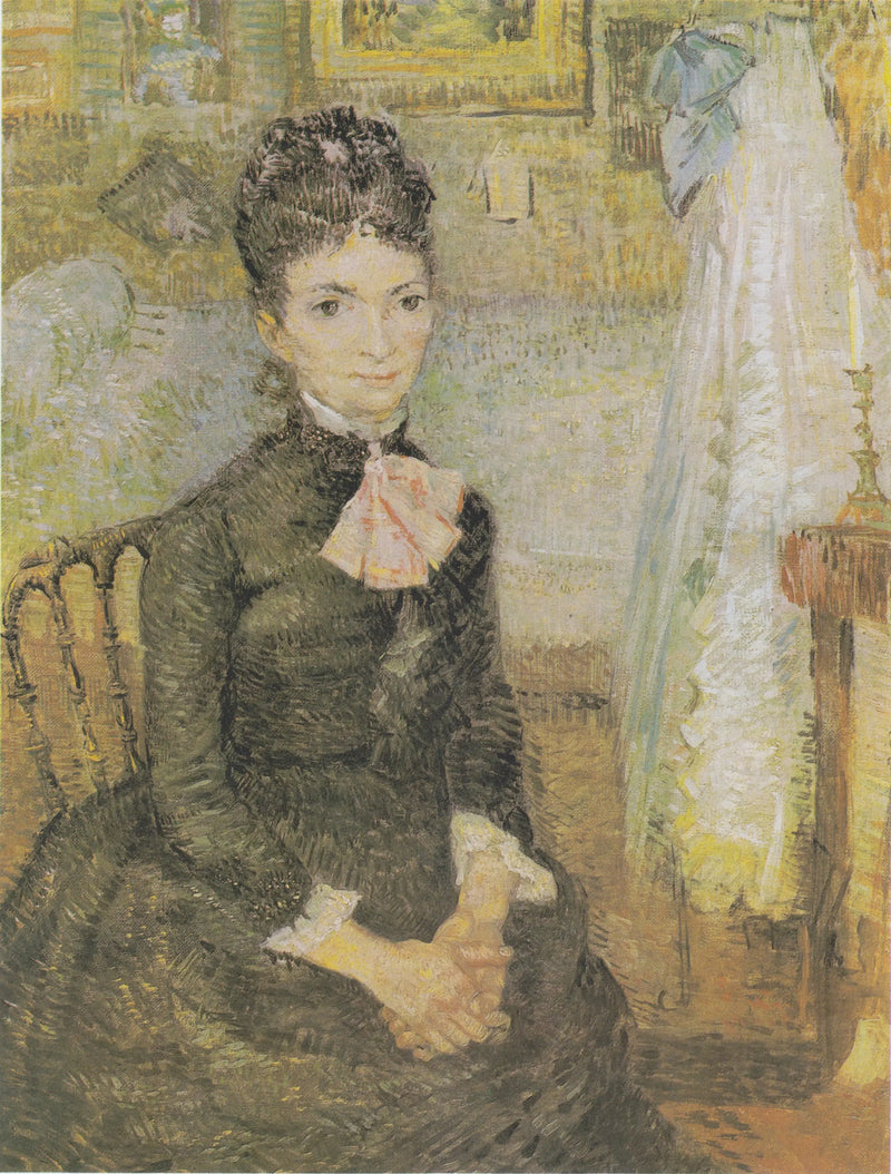 Portret van Léonie Rose Charbuy-Davy - Vincent van Gogh