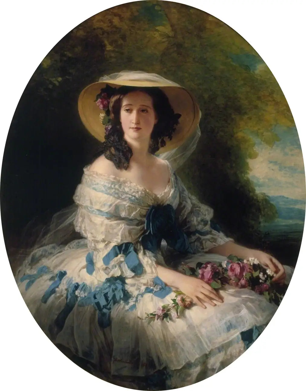 Portrait de l’impératrice Eugénie - Franz Xaver Winterhalter - Alpha Reproduction