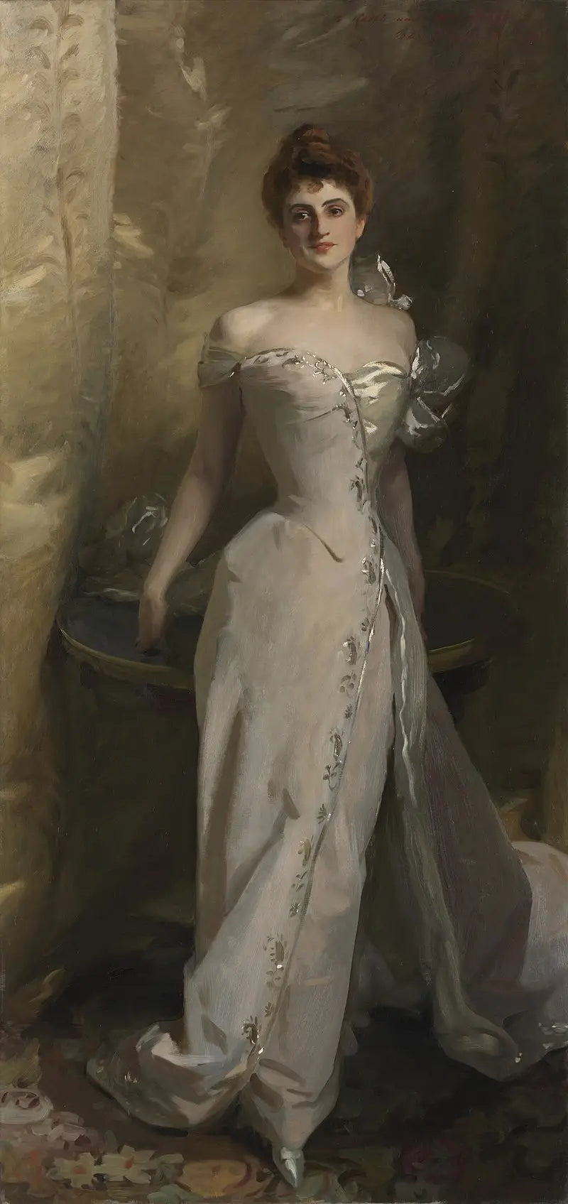 Portret van Lisa Colt Curtis - John Singer Sargent