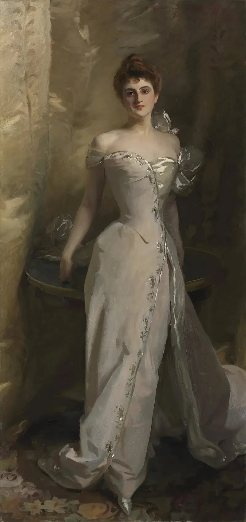 Portret van Lisa Colt Curtis - John Singer Sargent