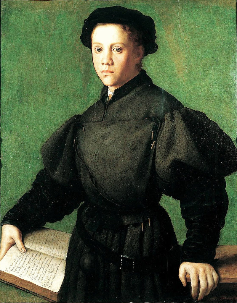 Portret van Lorenzo Lenzi - Bronzino