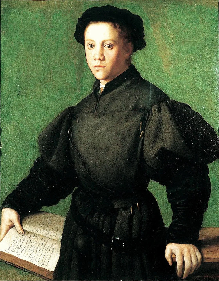 Portret van Lorenzo Lenzi - Bronzino