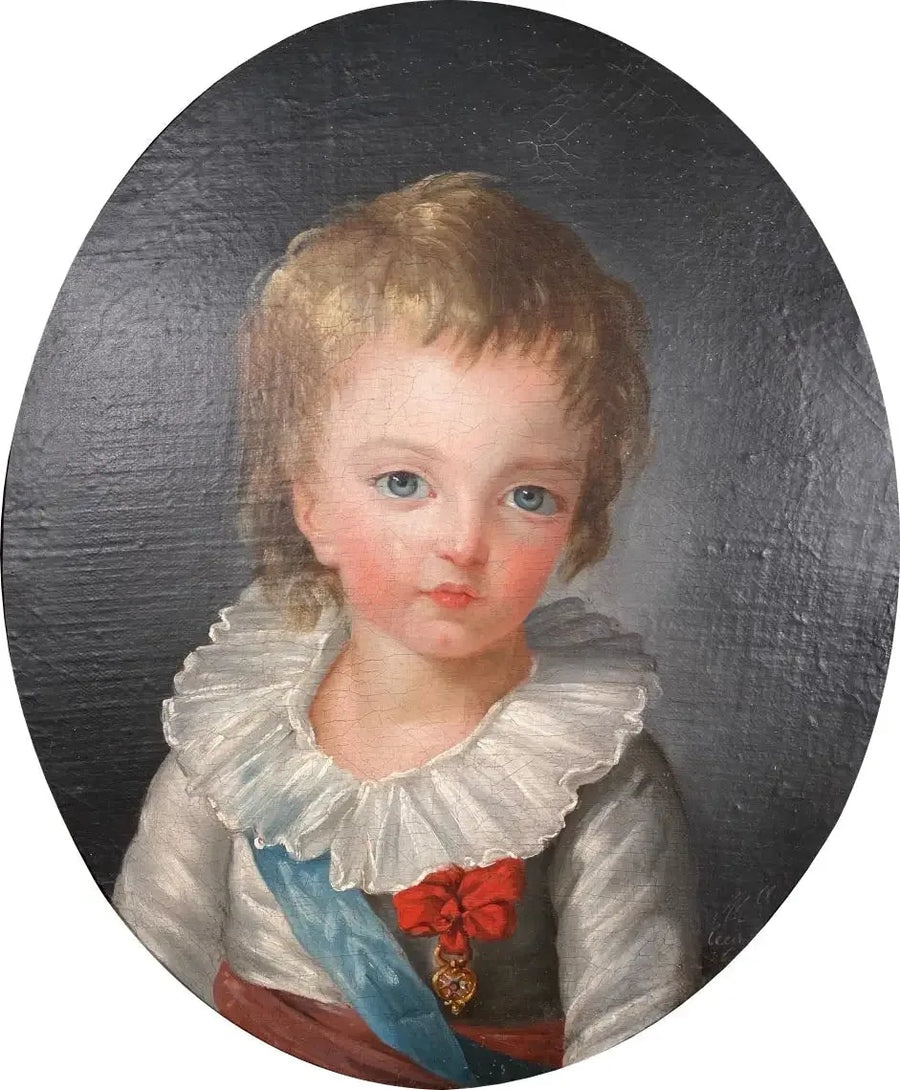 Portret van Louis-Joseph, dauphin van Frankrijk - Marie-Guillemine Benoist