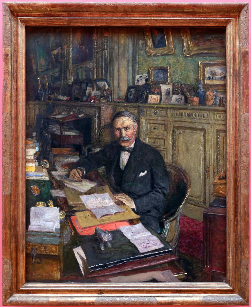 Portret van Louis Loucheur - Édouard Vuillard