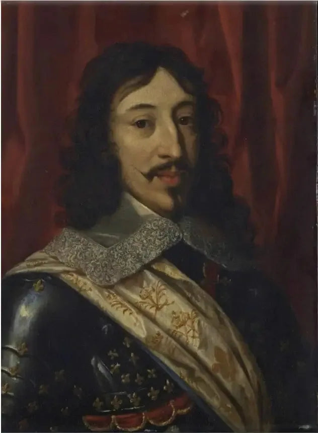 Portret van Lodewijk XIII van Frankrijk - Juste d'Egmont