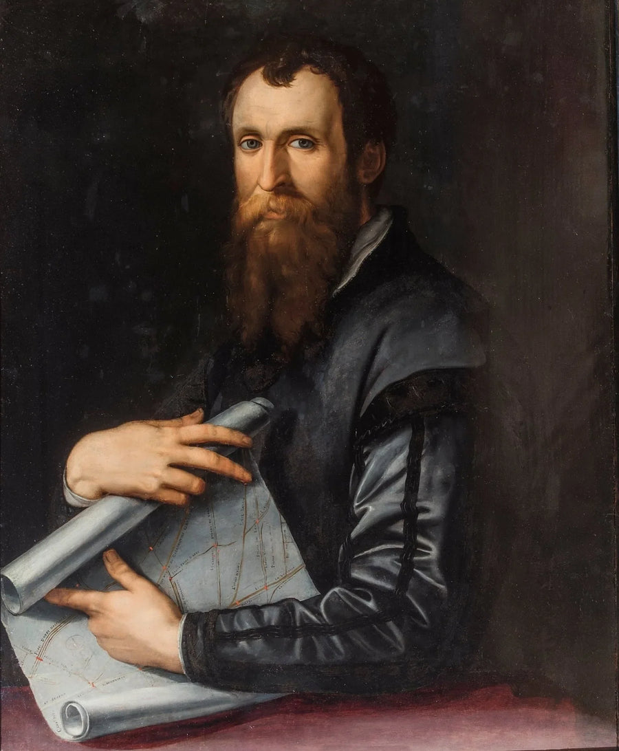 Portret van Luca Martini - Bronzino