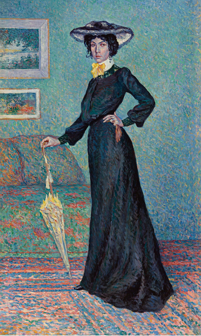 Portret van Lucie Cousturier - Maximilien Luce