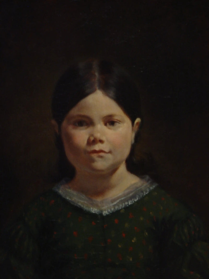 Portret van Lucille Virginie Le Guillou - Eugène Delacroix