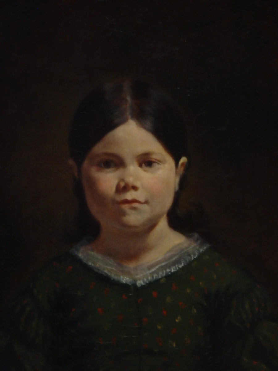 Portret van Lucille Virginie Le Guillou - Eugène Delacroix