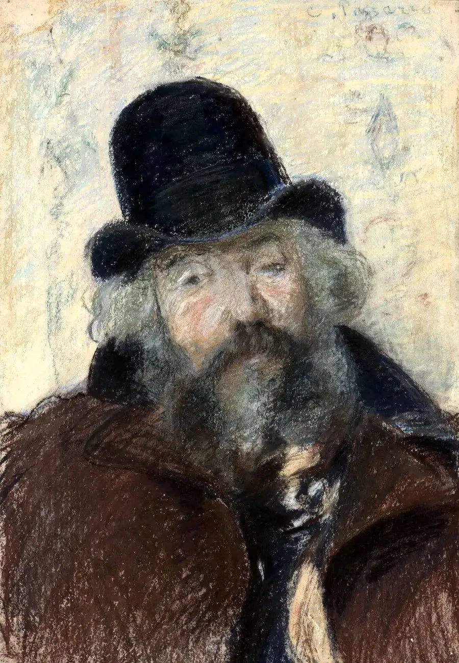 Portret van Ludovic Piette - Camille Pissarro