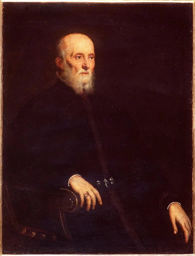 Portret van Luigi Cornaro - Jacopo Tintoretto