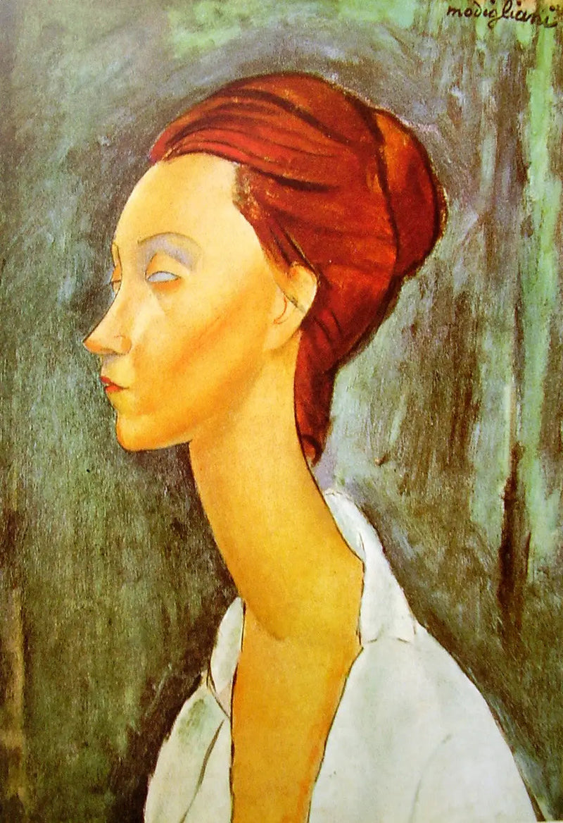 Portret van Lunia - Amedeo Modigliani