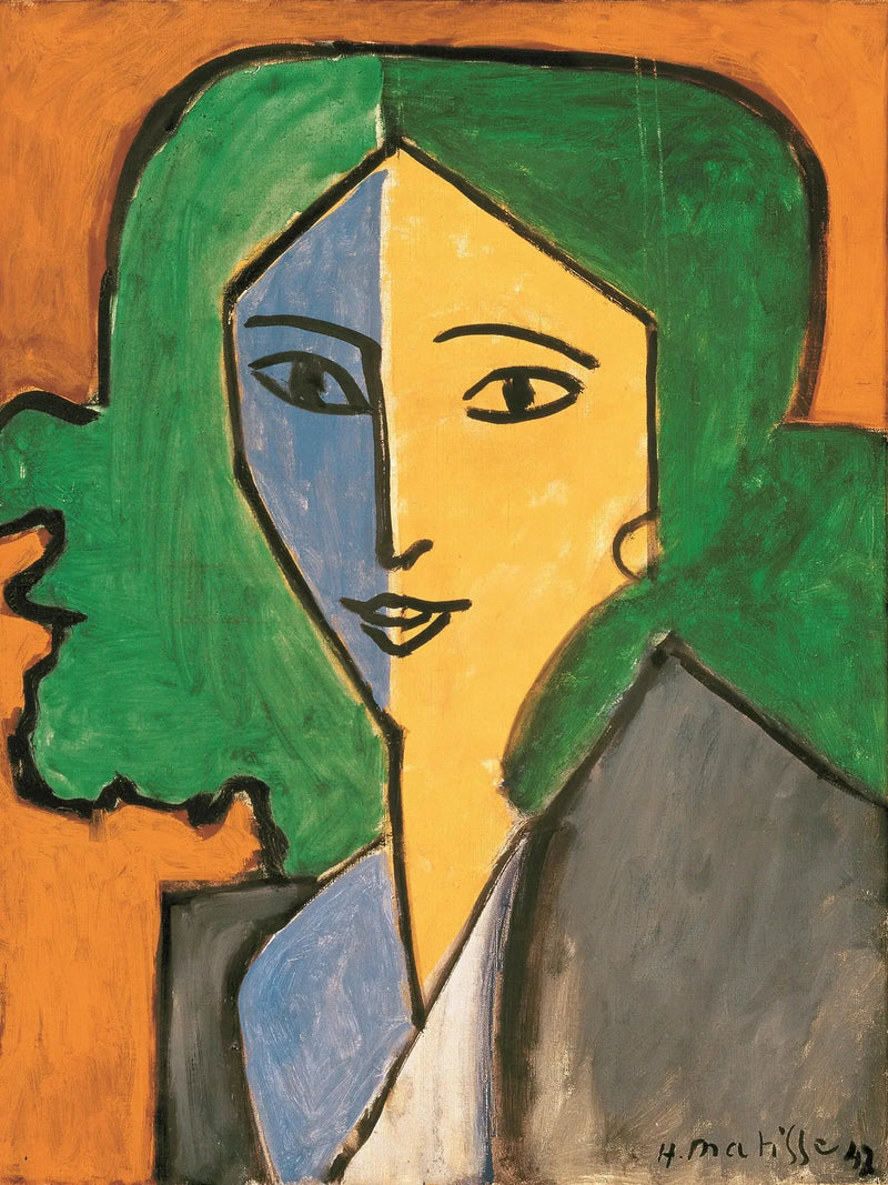 Portret van Lydia Delectorskaya - Henri Matisse
