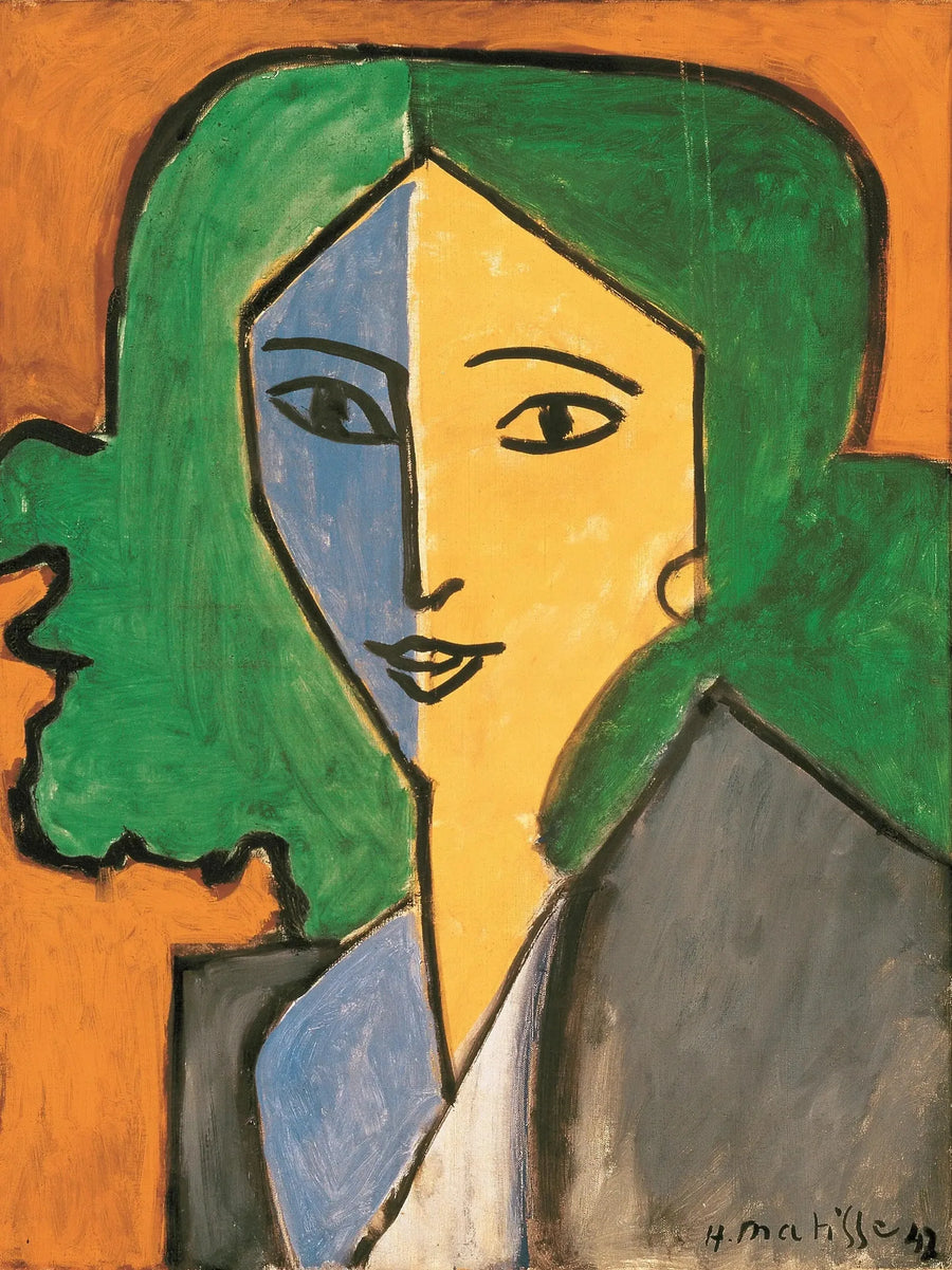 Portret van Lydia Delectorskaya - Henri Matisse